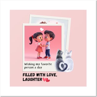 filled with love, valentine's day. Posters and Art